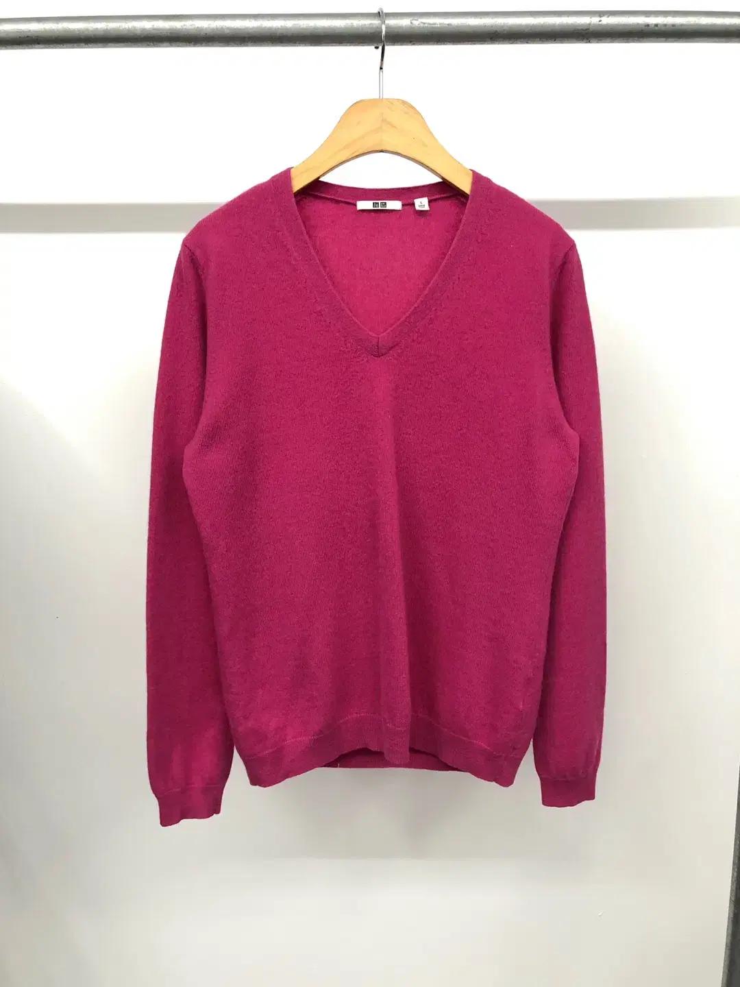 캐시미어100 유니클로 여성 니트 66