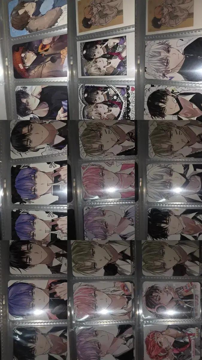 사진12장) 데못죽 포카 단행본 스티커 메이드 교복