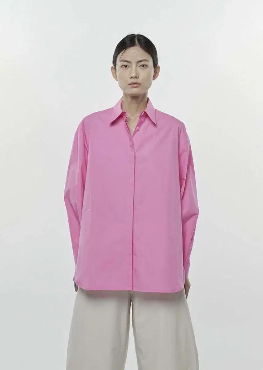 [가격 인하] 아모멘토 Oversized shirt 0사이즈