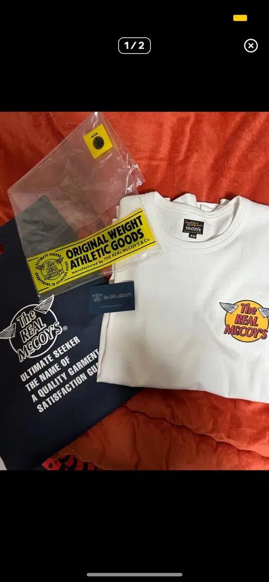 The Real McCoy's 롱슬리브 화이트