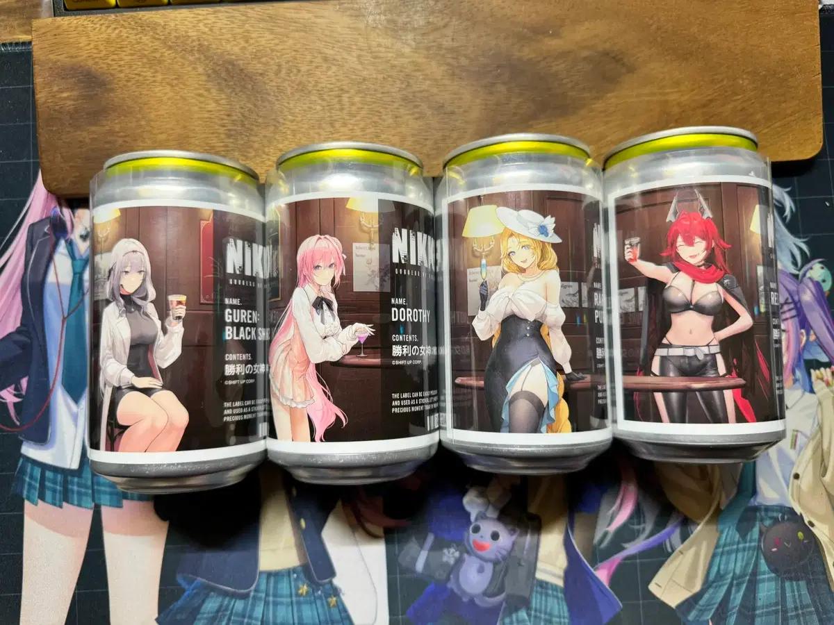 니케 X 산토리 라벨 스티커