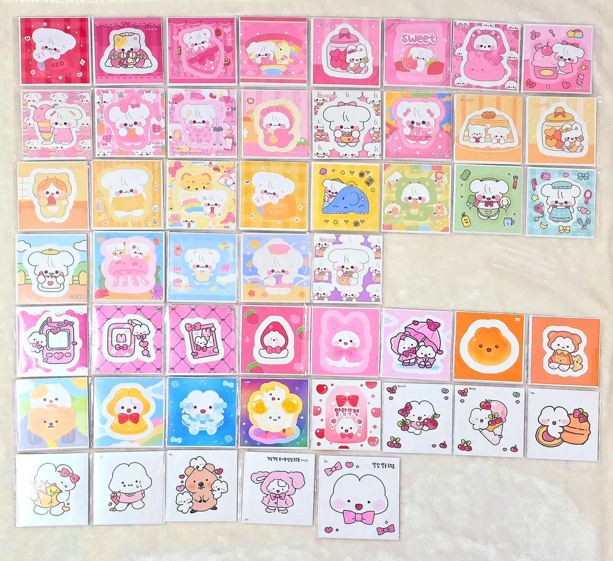 몽구 미유님 말랑이 순맹님 도안 도무송 개별 판매 포용 처분 윰자 3배