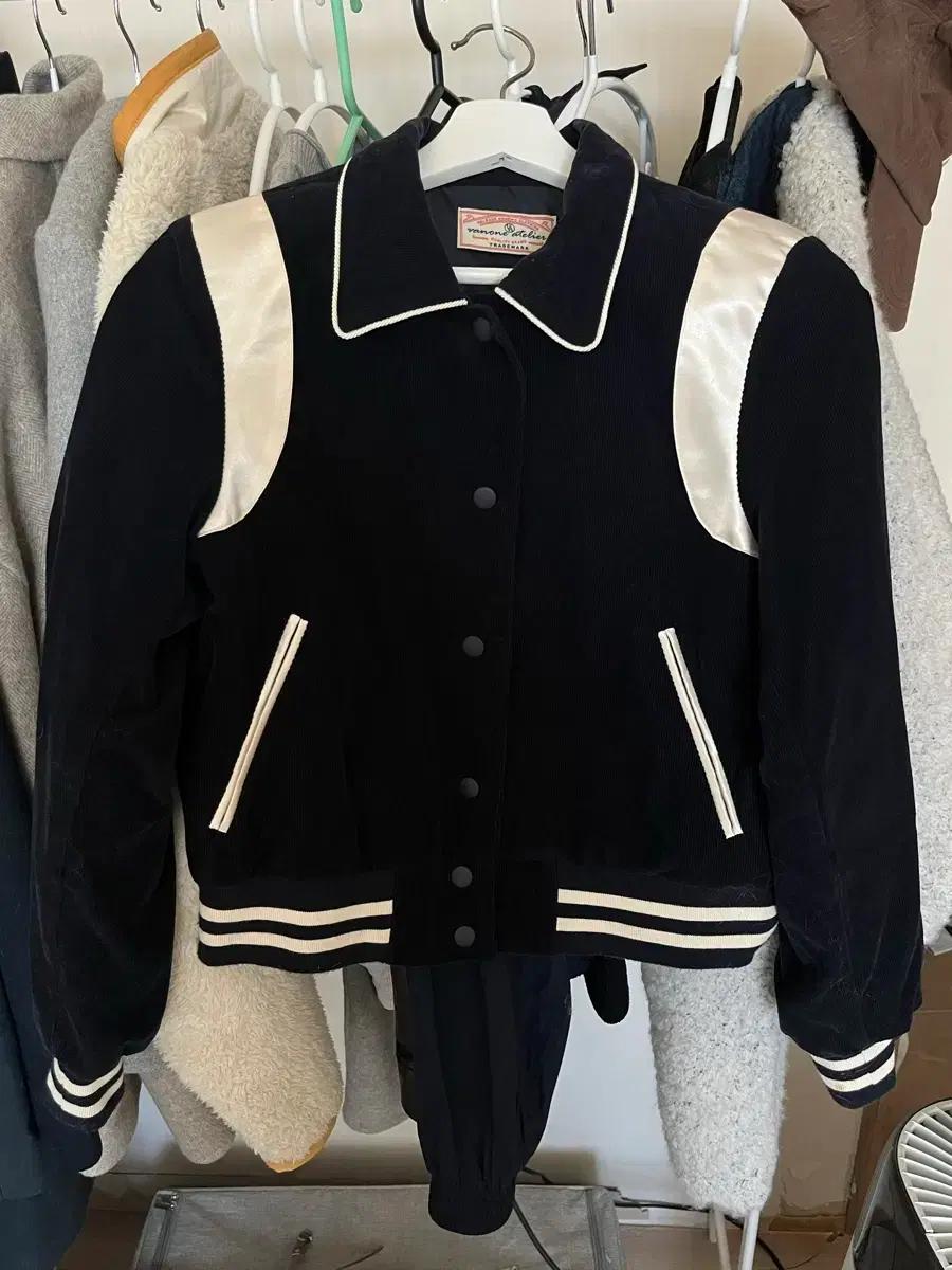 반원아틀리에 코듀로이 바시티 자켓