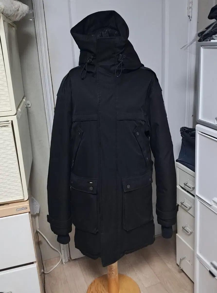 노비스 남성 야테시 패딩 다운파카S/P사이즈(95~날씬100추천)