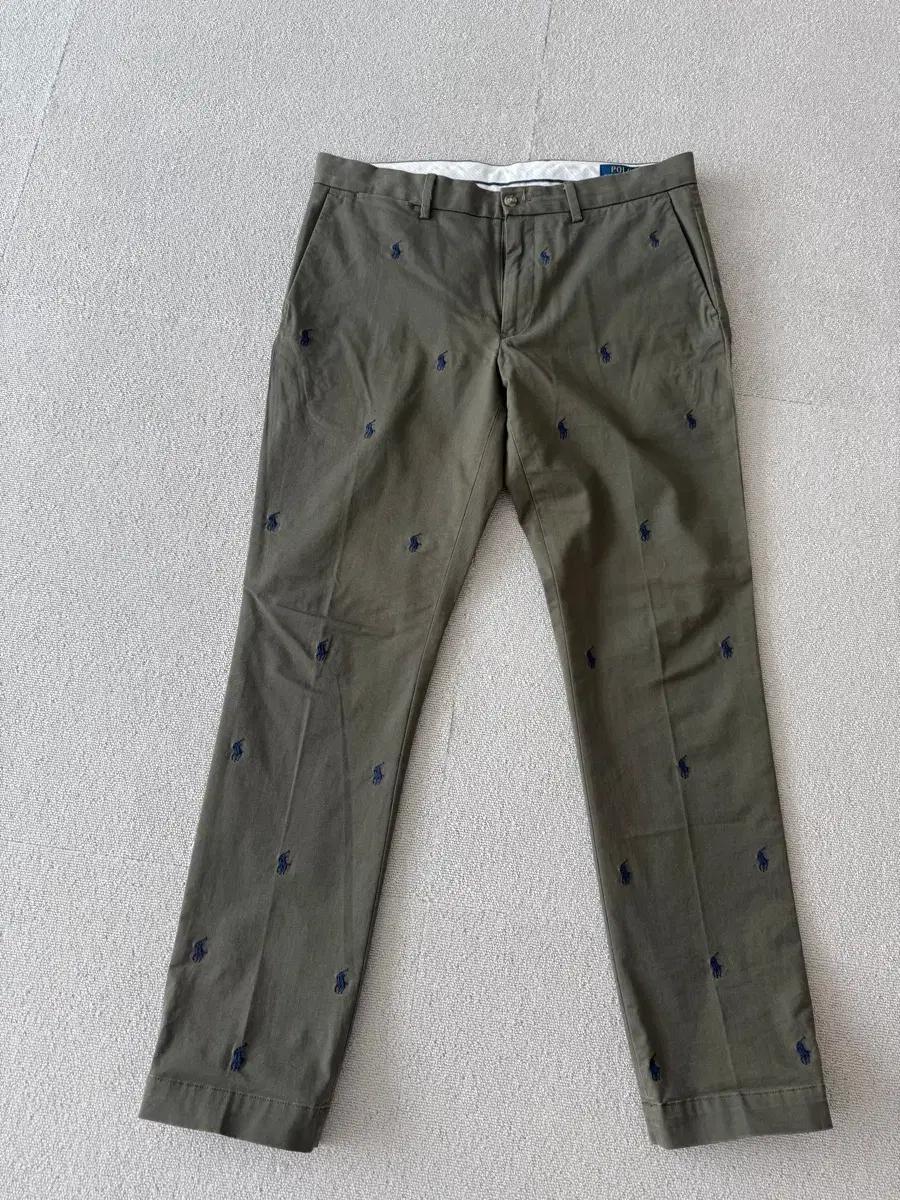 폴로랄프로렌 자수바지