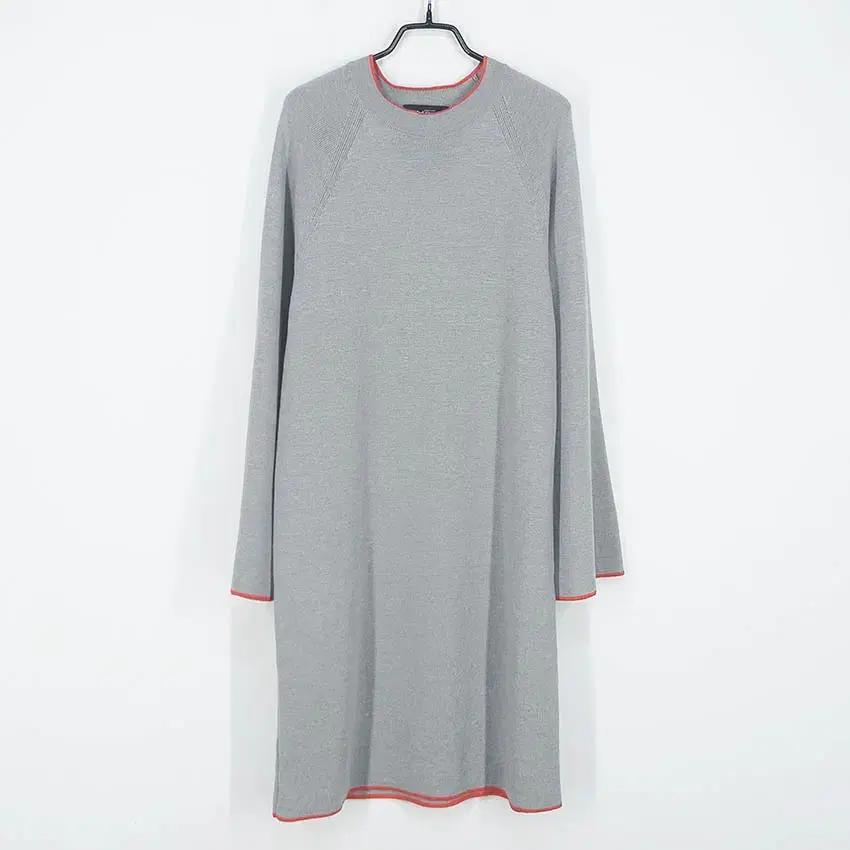 세컨플로어 여성 추동 니트 미디원피스 그레이90 (HU41265)