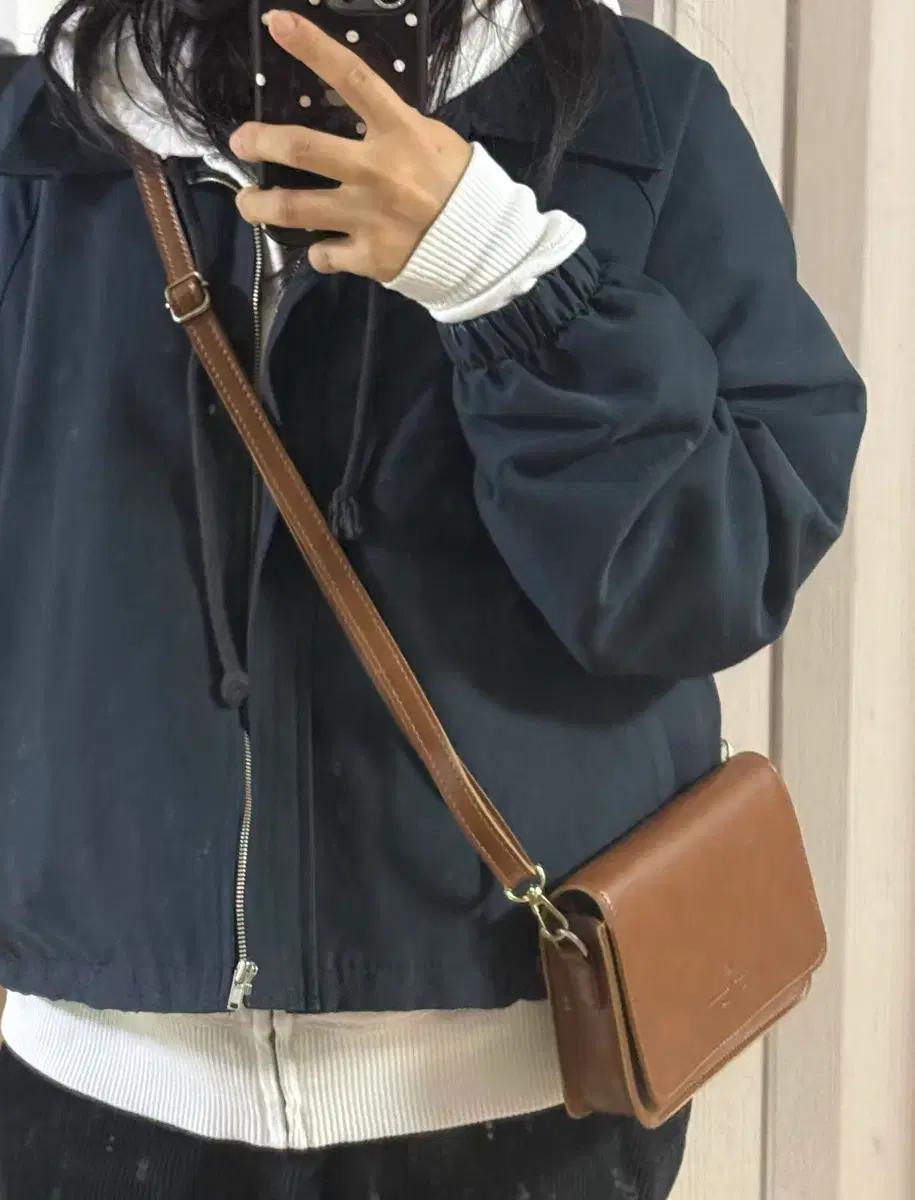 THE AHN PREMIUM 갈색 가방