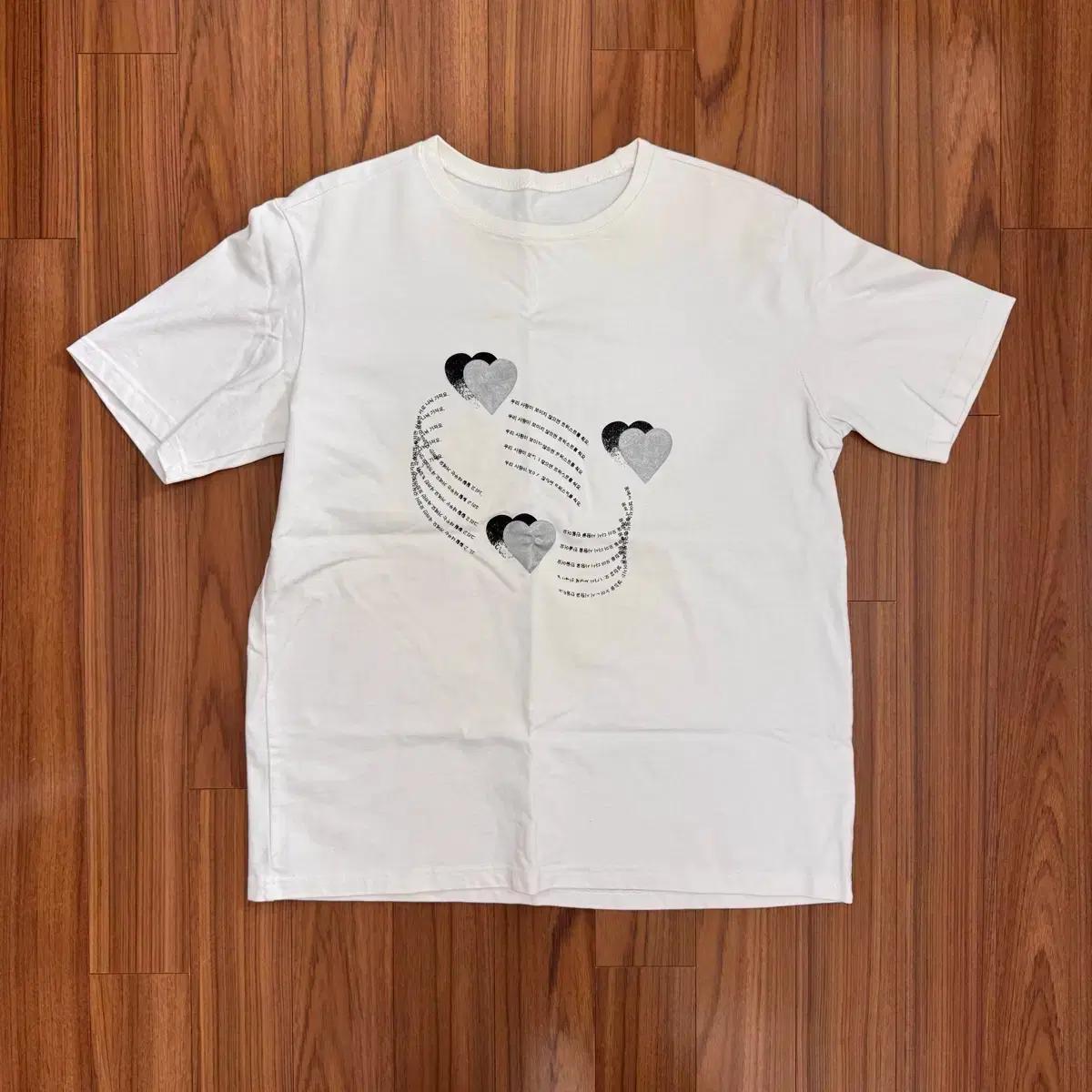 고다신 반팔 화이트