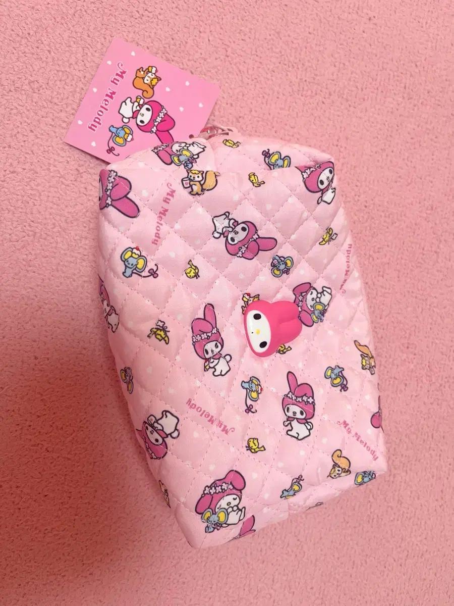 다꾸일괄처분(모두의퀼트,마이멜로디,마멜,키티,산리오,파우치,씰스티커,마테