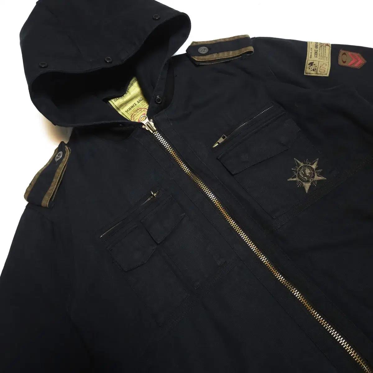 오클리 OAKLEY 퀄팅 패치 워크 필드 자켓