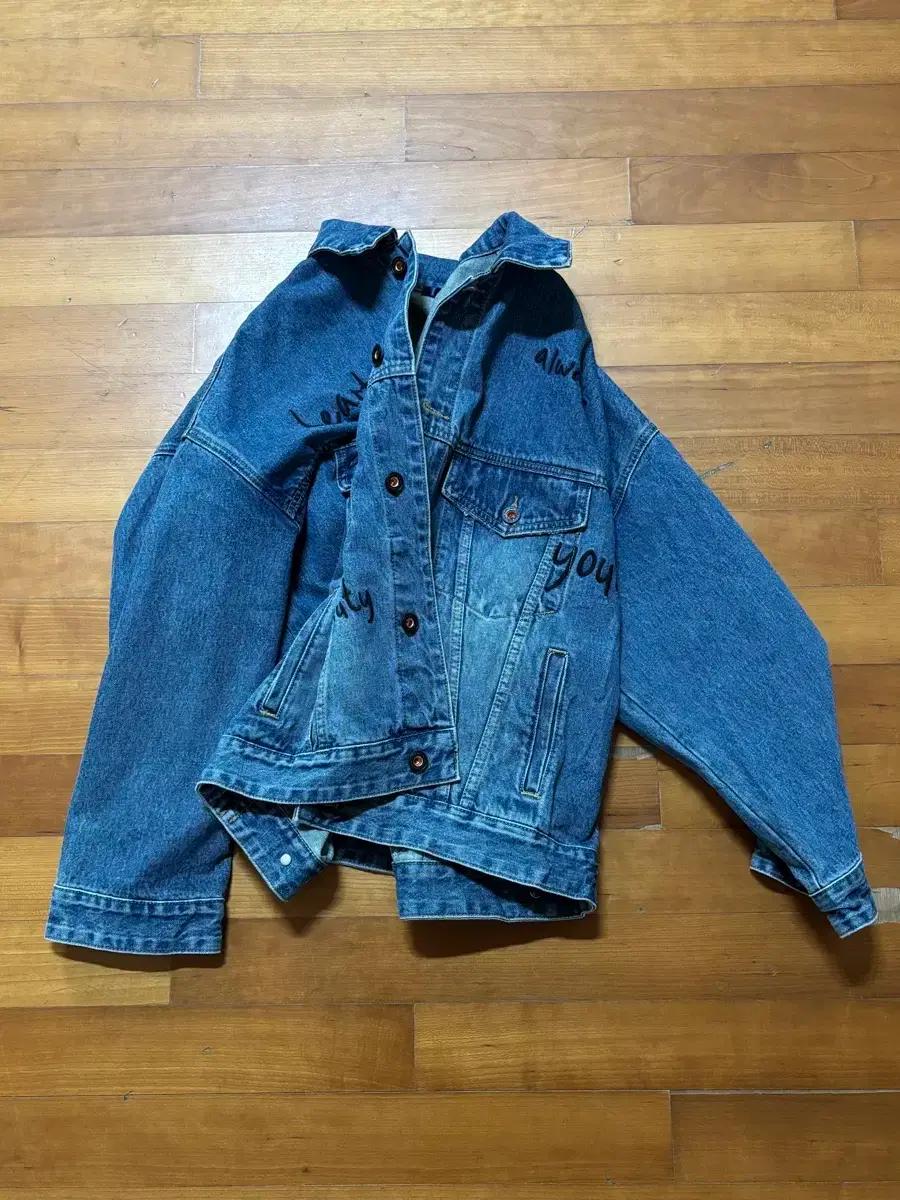 vintage pauline blue denim jacket
