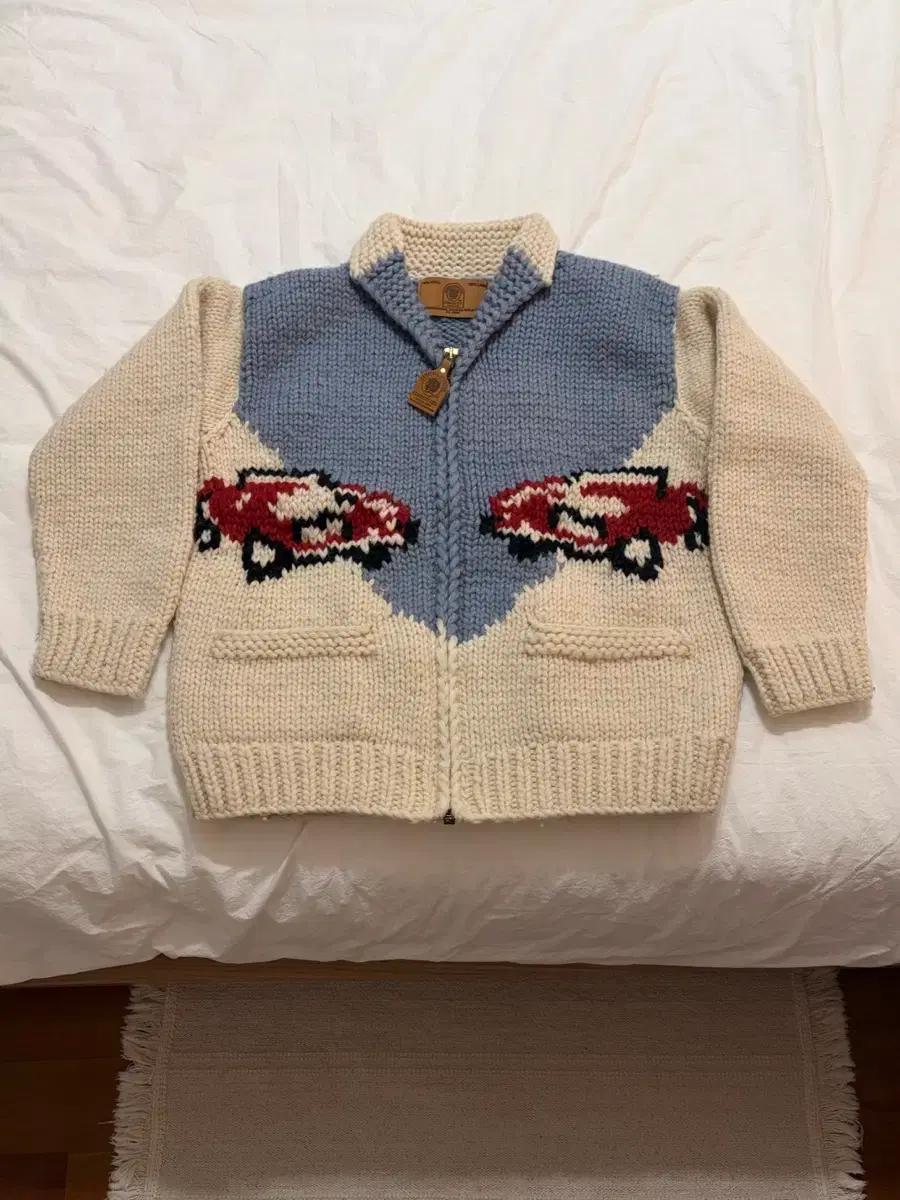 캐나디안 스웨터 컴퍼니 코위찬 니트 자켓