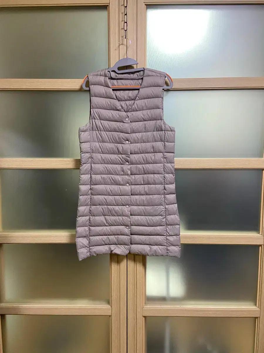 [지오다노] 여성 롱 다운 패딩 조끼 ( 55추천)