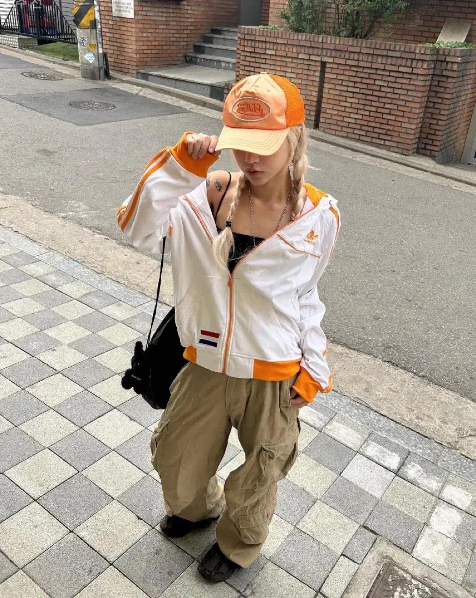 빈티지 아디다스 네덜란드 후드집업