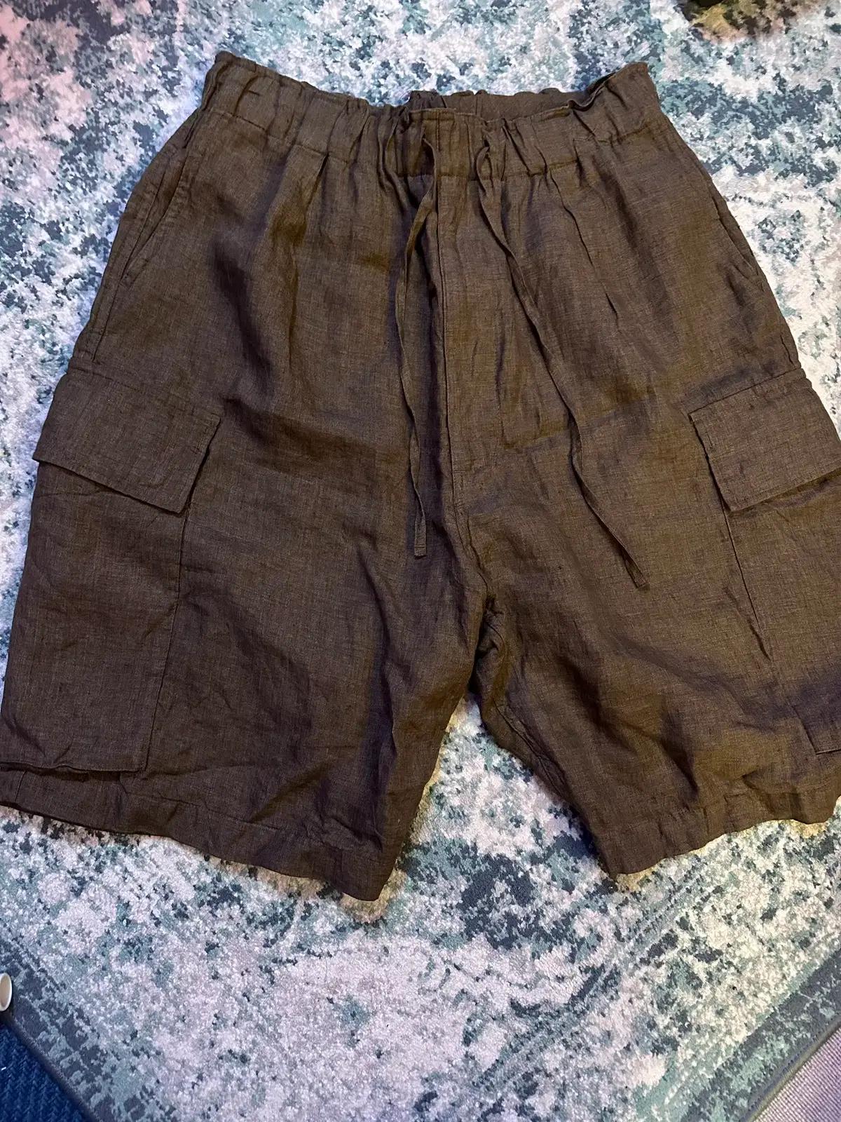 캡틴 선샤인 카고 팬츠 숏츠 브라운 Kaptain Sunshine Car