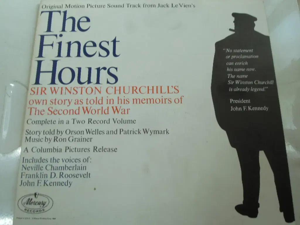 WINSTON CHURCHILL 윈스톤 처칠 2LP 수입