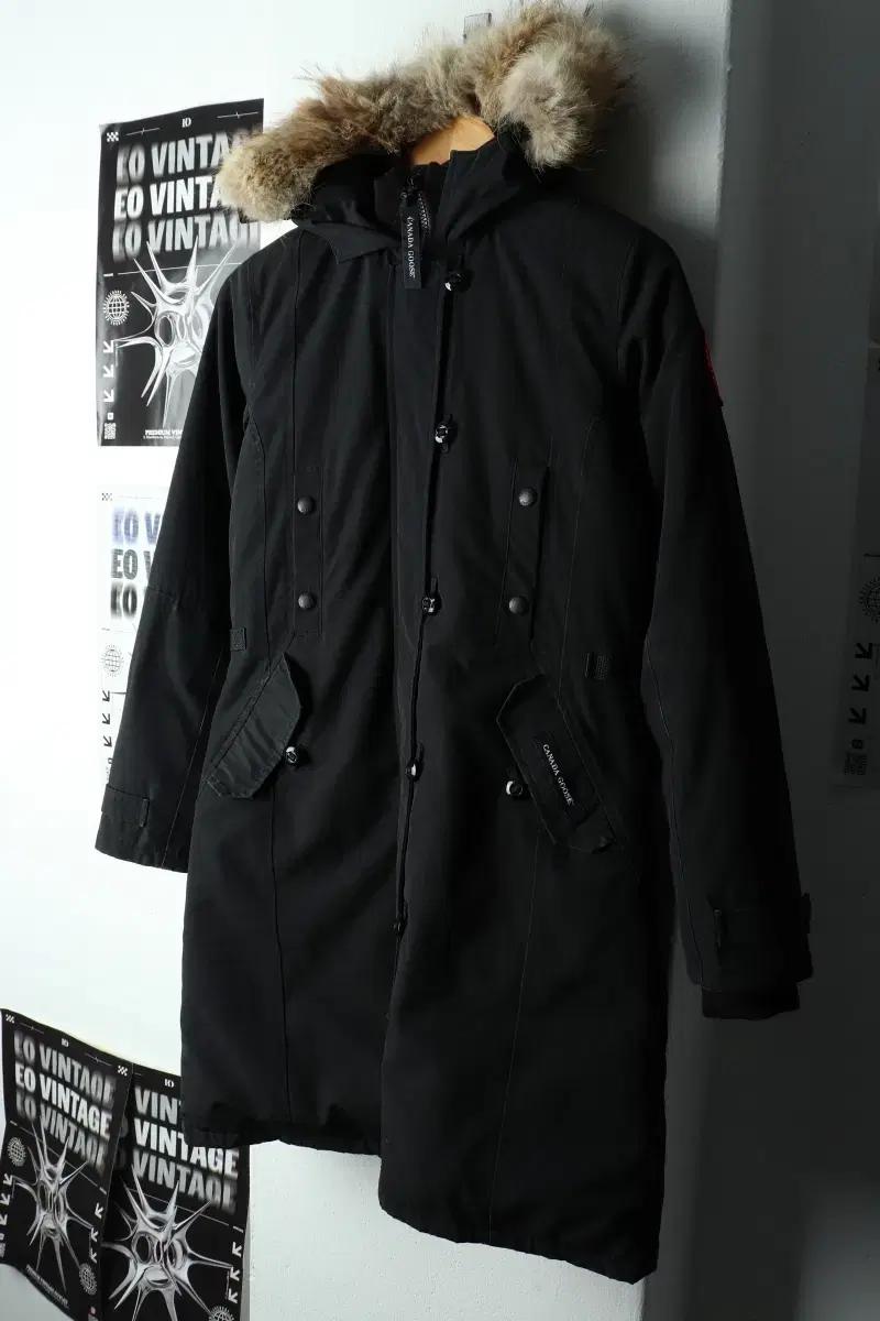 W(XS-S) 캐나다구스 패딩 점퍼자켓 덕다운 롱 대장급-15C3F