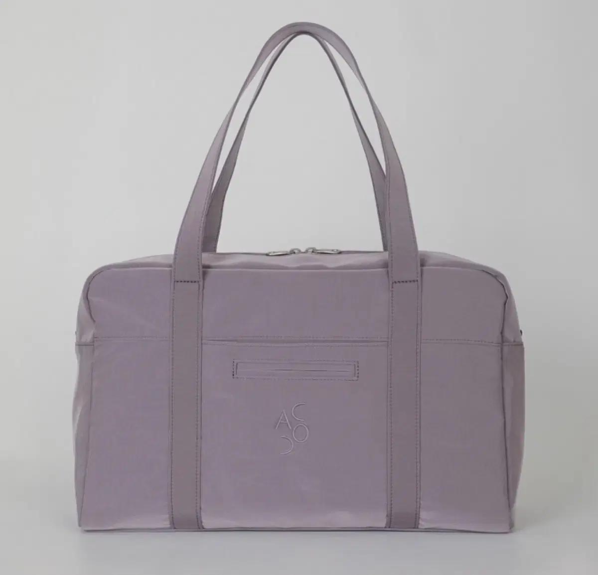 아코크 acoc 립 라지 보스턴 숄더백 퍼플