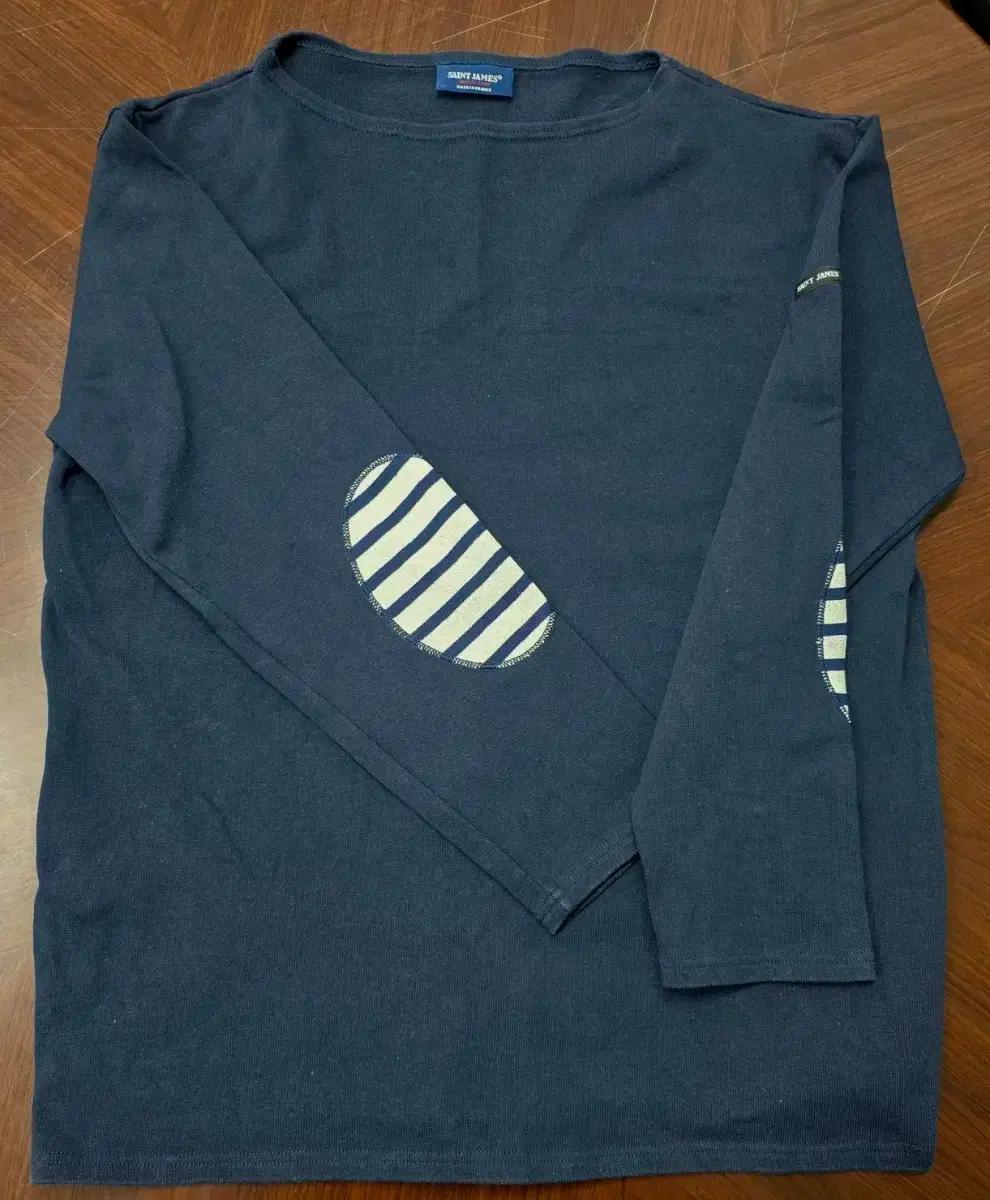 세인트 제임스 엘보패치 공용 긴팔티