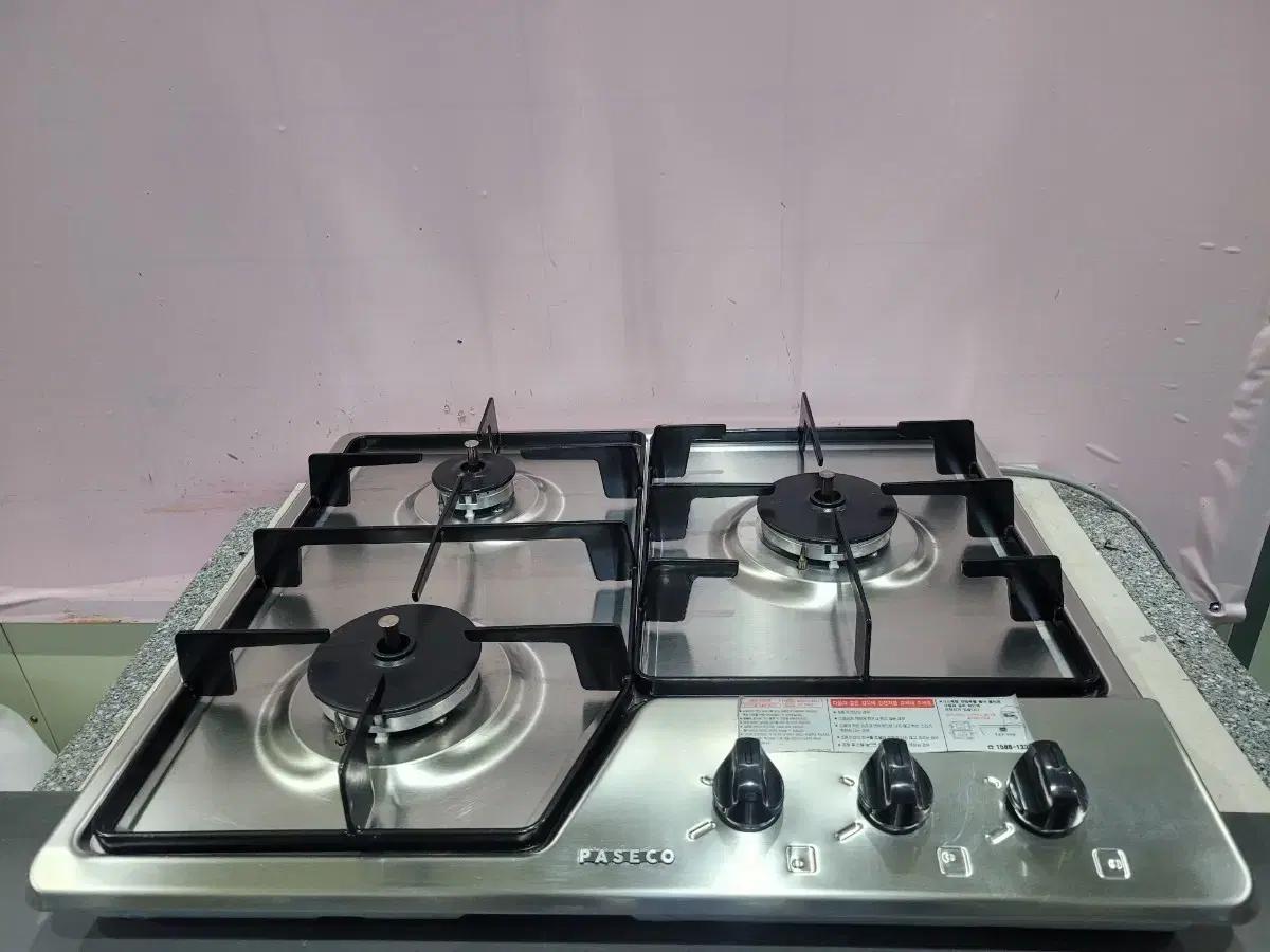 9-32 파세코 빌트인 3구 가스레인지 560* 480