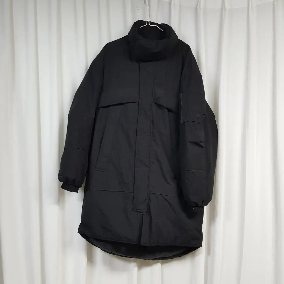 코드그라피 남성 롱 패딩 블랙 100추천 오일장