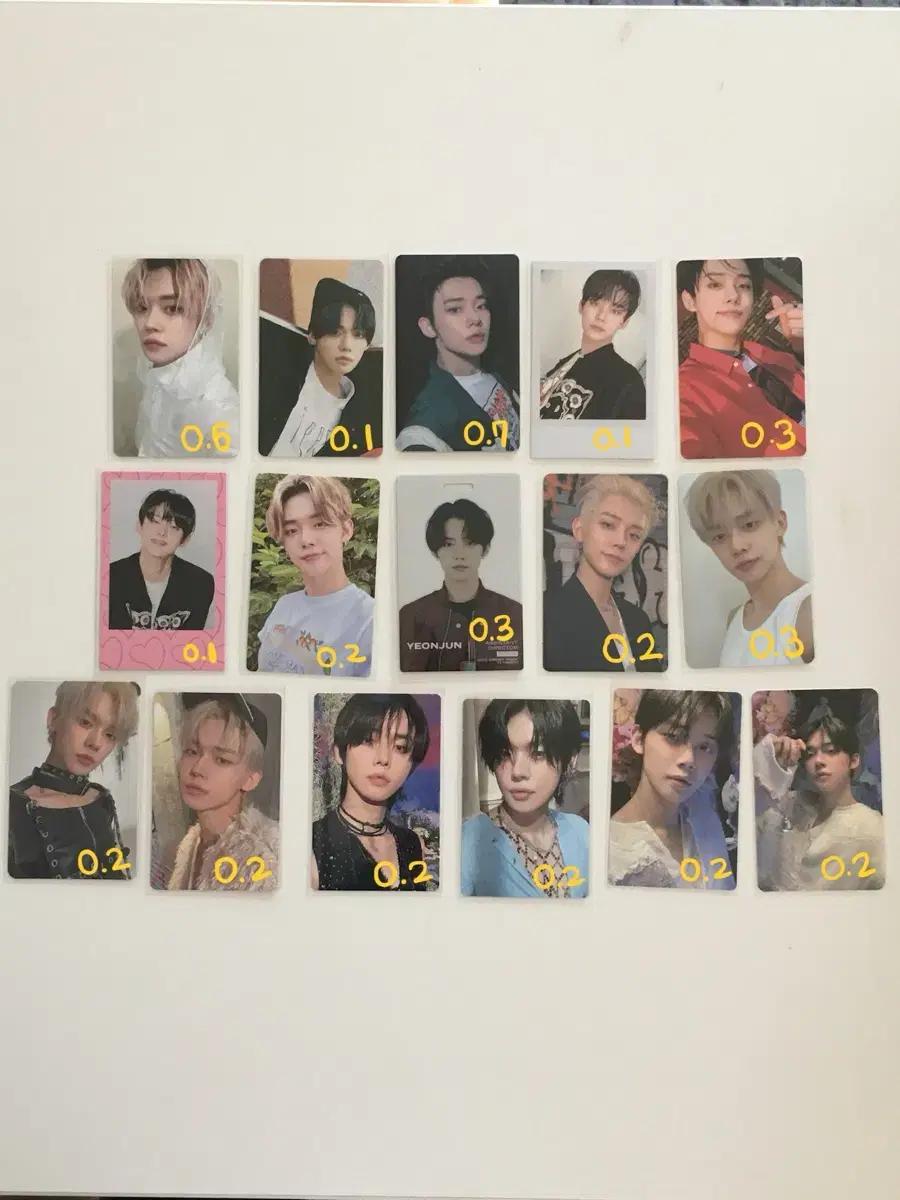 투바투 연준 포카 양도