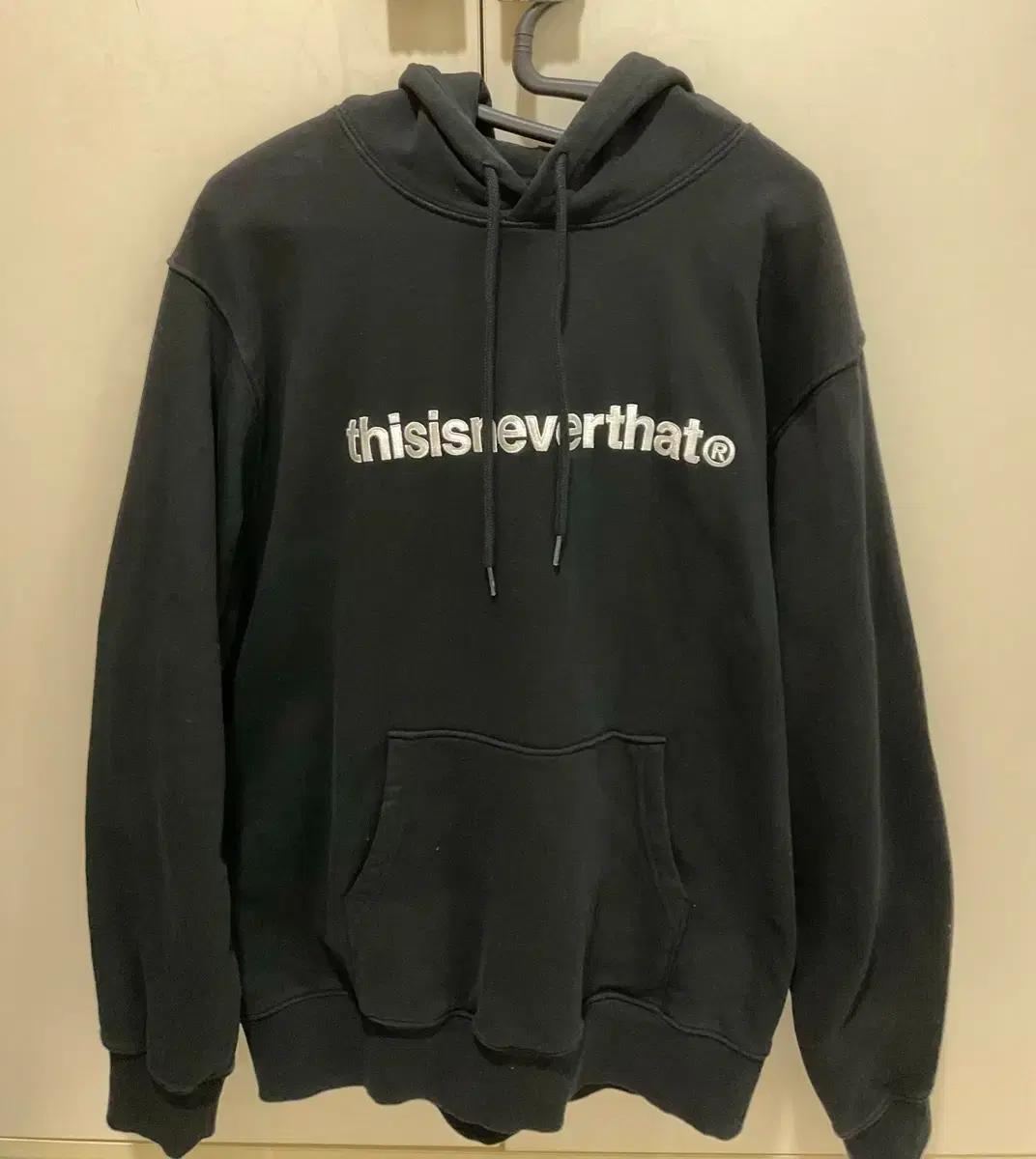 디스이즈네버댓 블랙 후드티 팔아요!!
