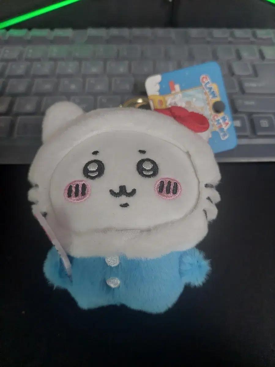 치이카와 하치와레 먼작귀 산리오 키티 인형 키링