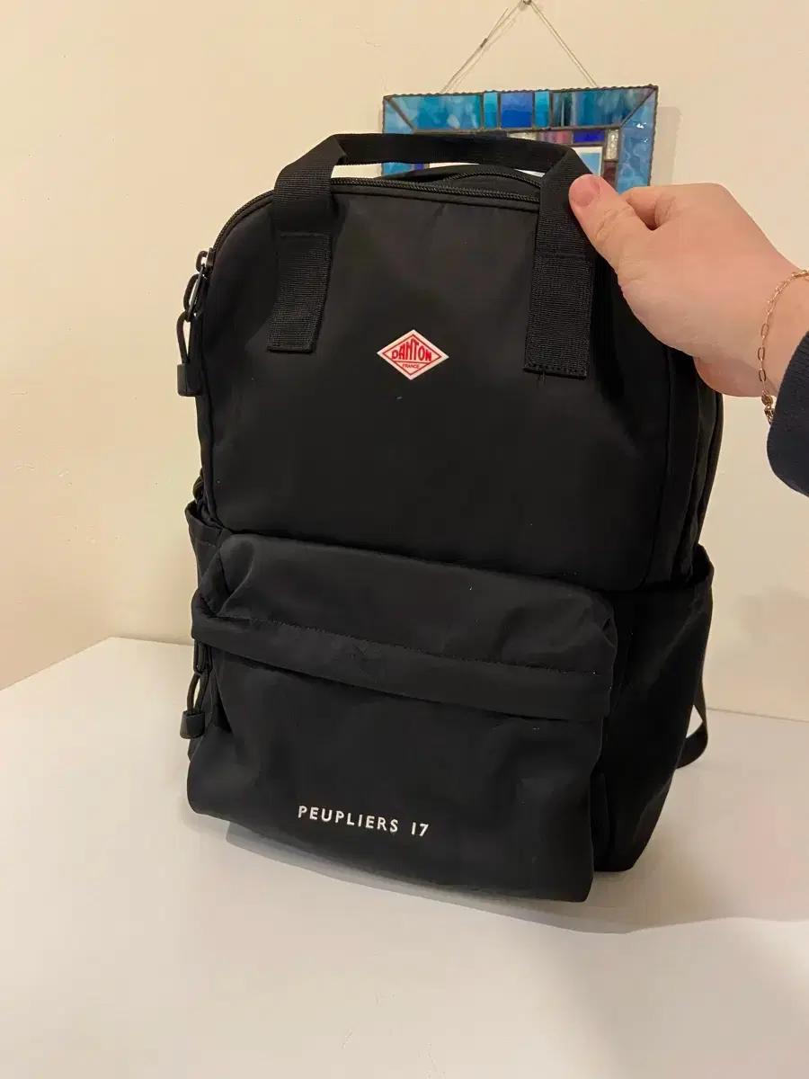 DANTON 단톤 블랙 백팩 PEUPLIERS 17