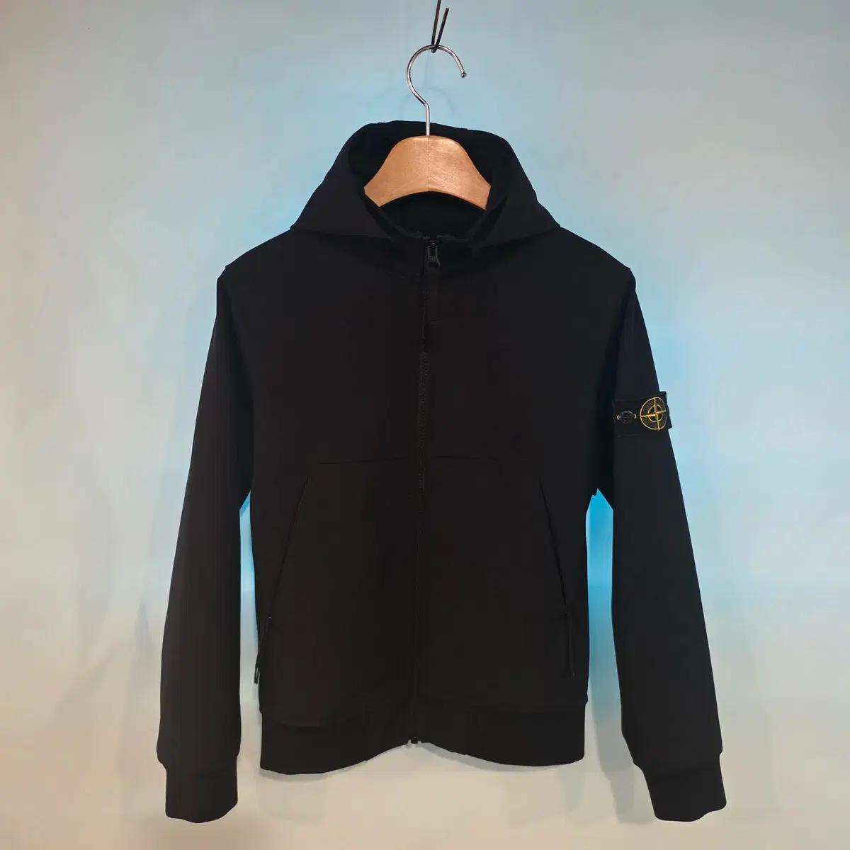 스톤아일랜드 주니어 후드 집업자켓