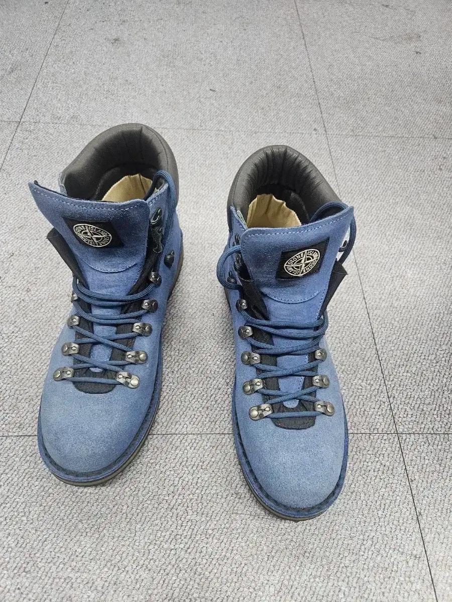 스톤아일랜드 블루 스웨이드 워커 275