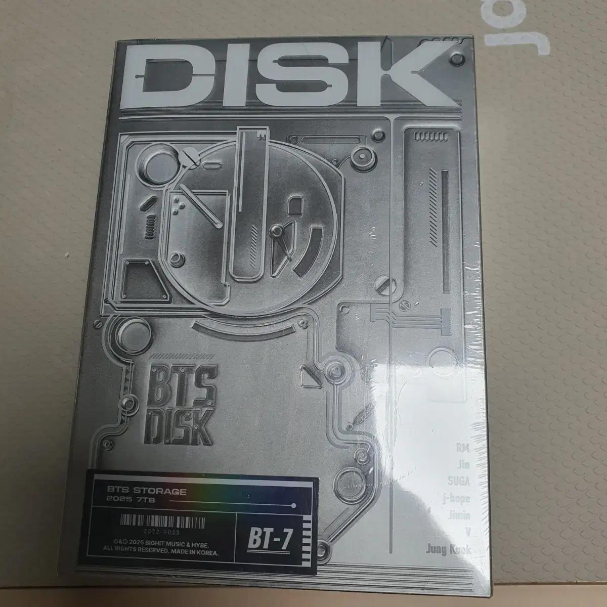 방탄소년단 BTS 7Moments 미개봉