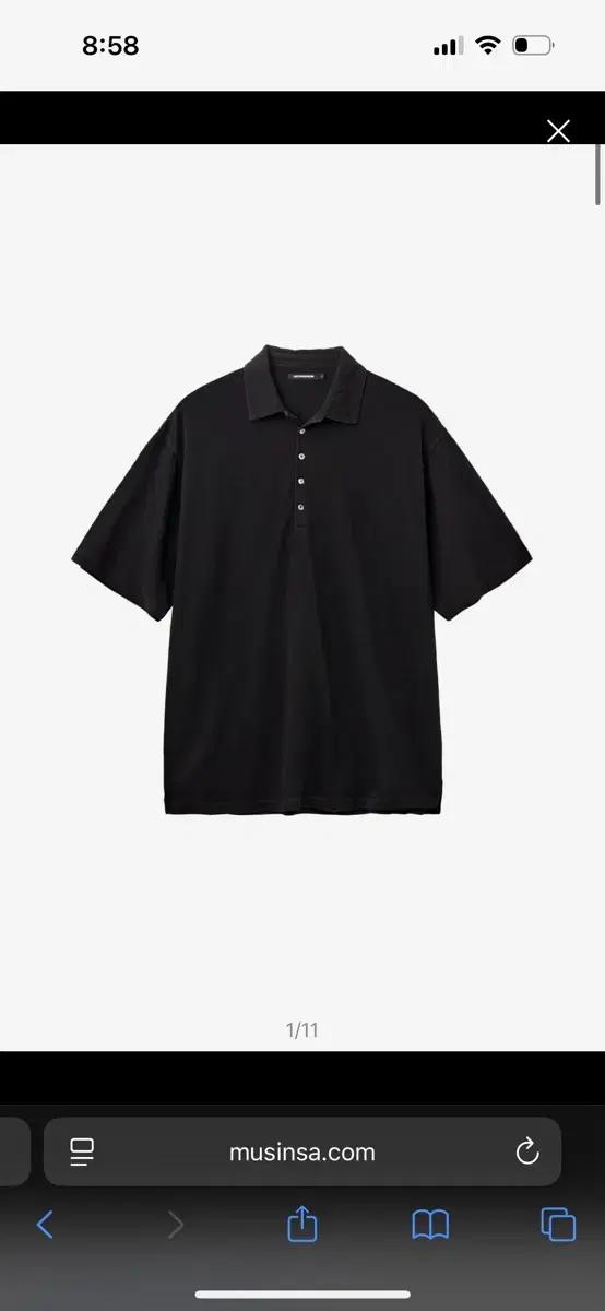 해칭룸 4B polo tee 반팔티