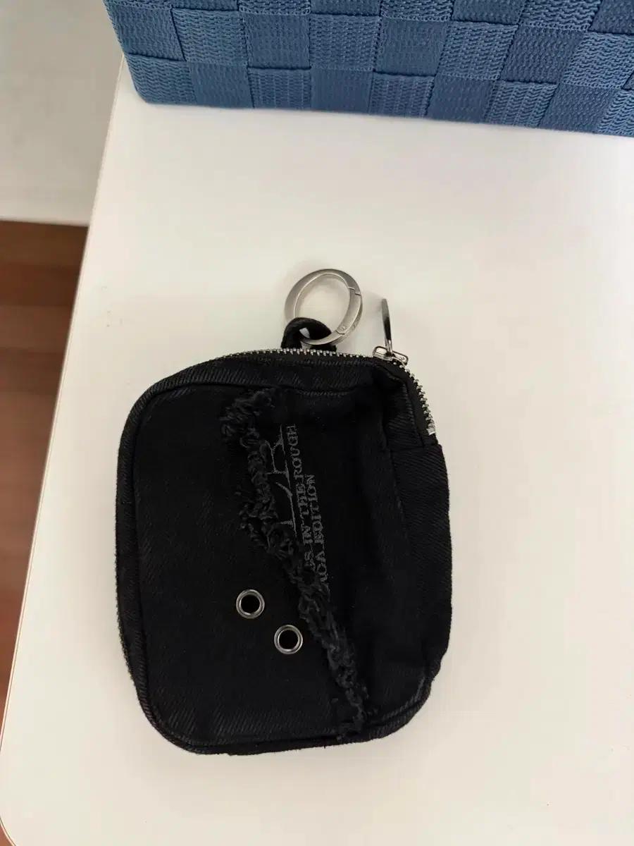 BLR Curved Flap Denim Coin Pocket 비엘알