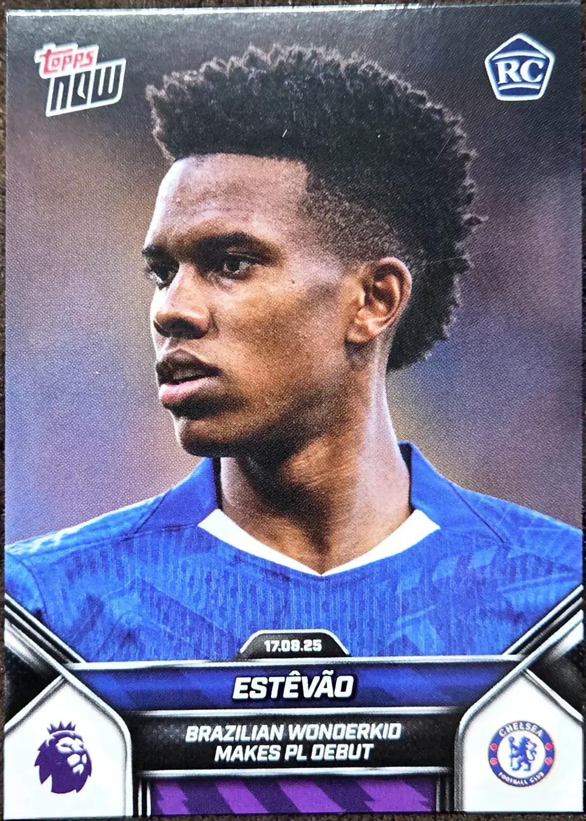 2025-26 EPL 데뷔 에스테바 기념카드