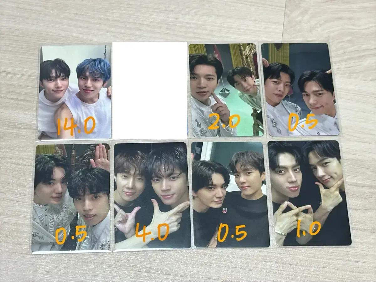 인피니트 성규 동우 우현 성열 엘 성종 포토카드 특전