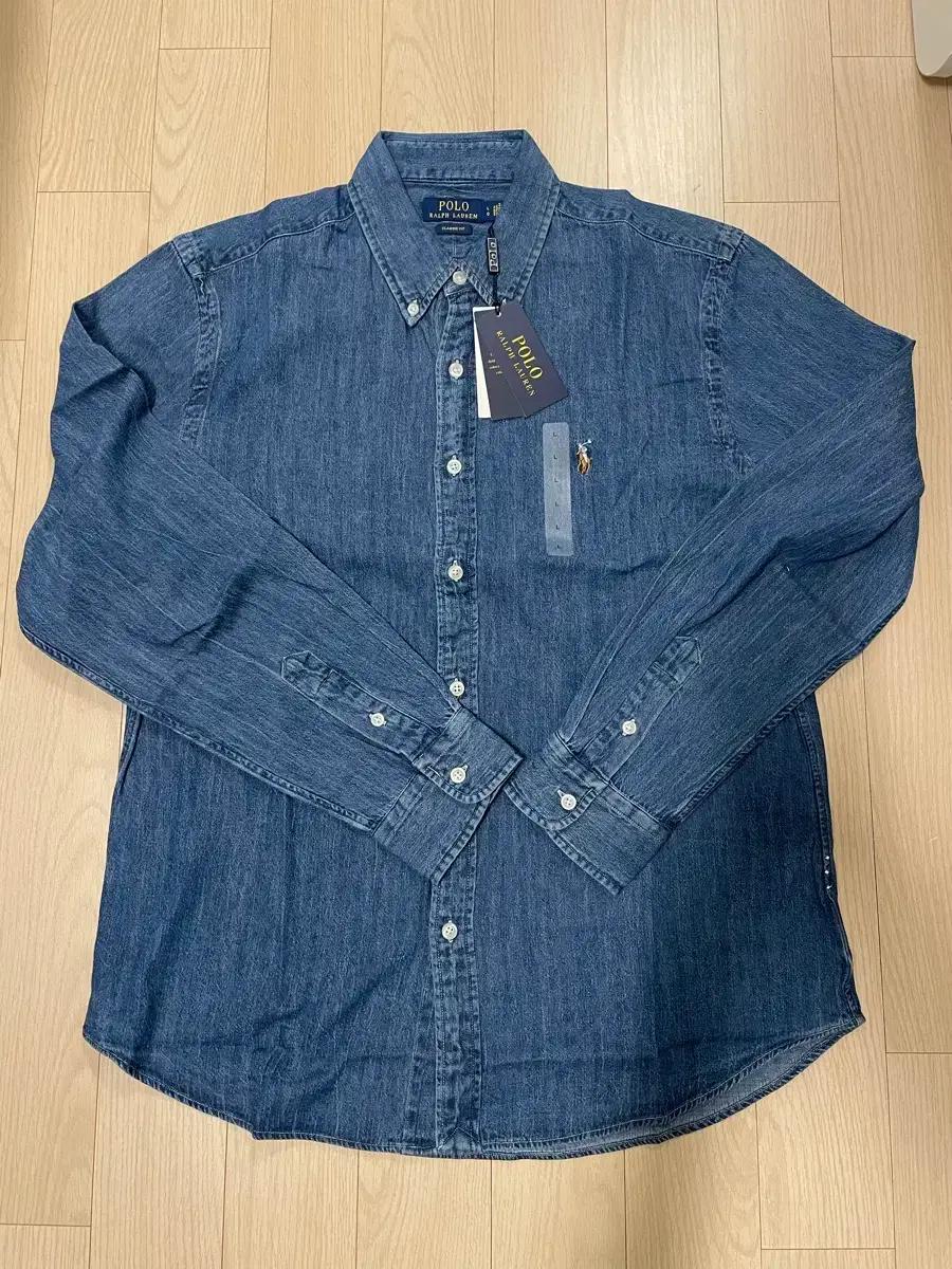 [새제품] 폴로 랄프로렌 Ralph Lauren 데님 청셔츠 L