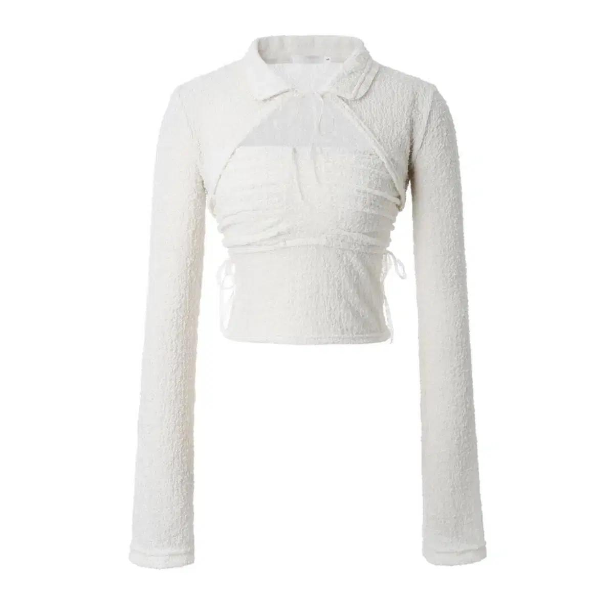 쓰리타임즈 디어 블라우스 아이보리 S