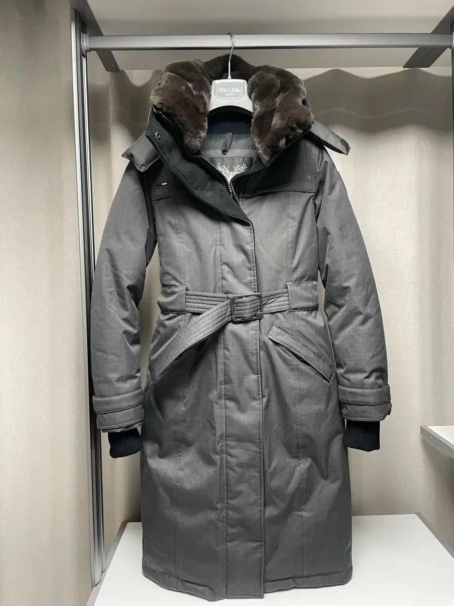 [xs] 노비스 Nobis 쉬라 그레이 패딩