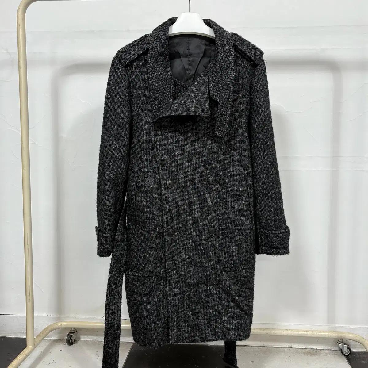 우영미 정품 남성 울롱코트