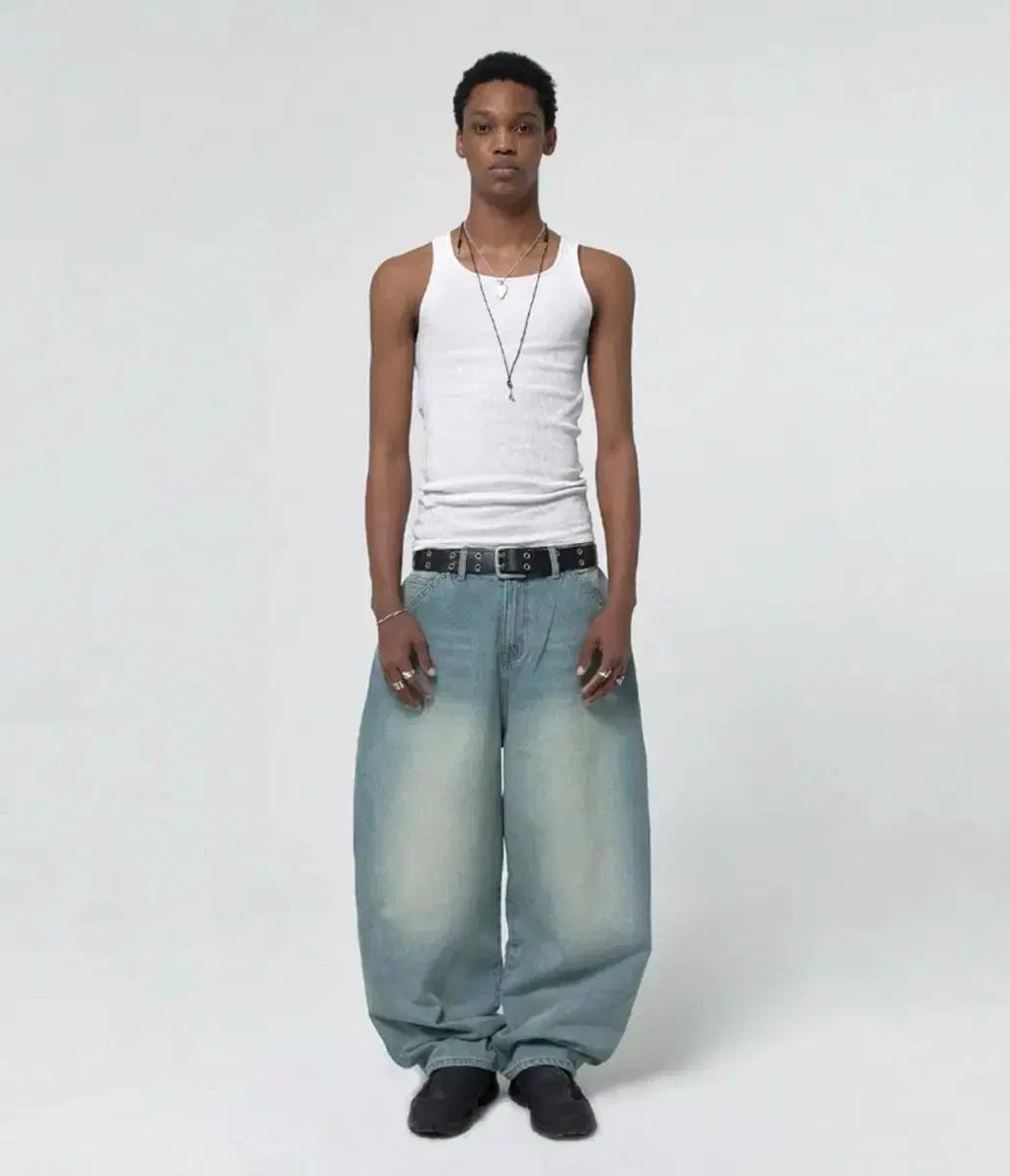 Suade 스웨이드 포켓 데님 팬츠 S