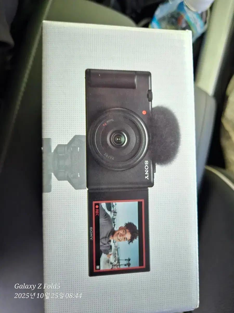 소니 ZV-1F 카메라 화이트