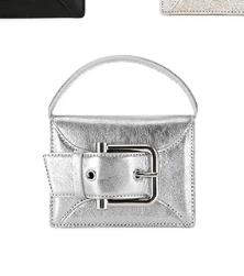 오소이 벨티드 브로클 마이크로백 실버