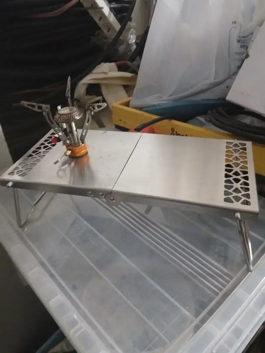 캠핑 미니 테이블 & 버너 세트