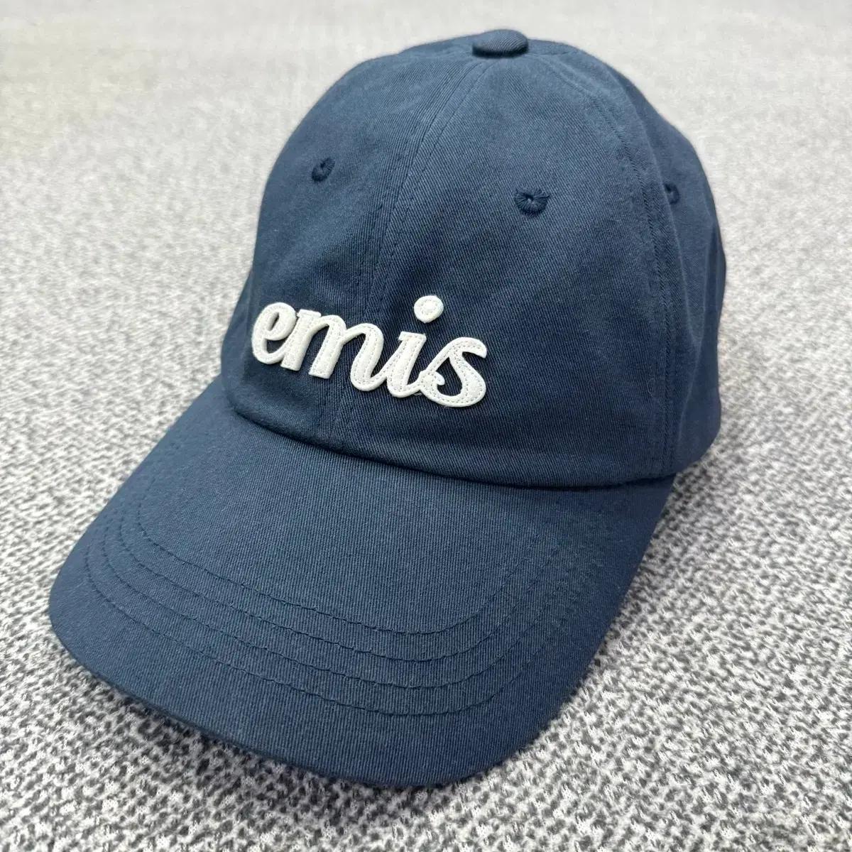 F 이미스 EMIS 볼캡 모자 네이비