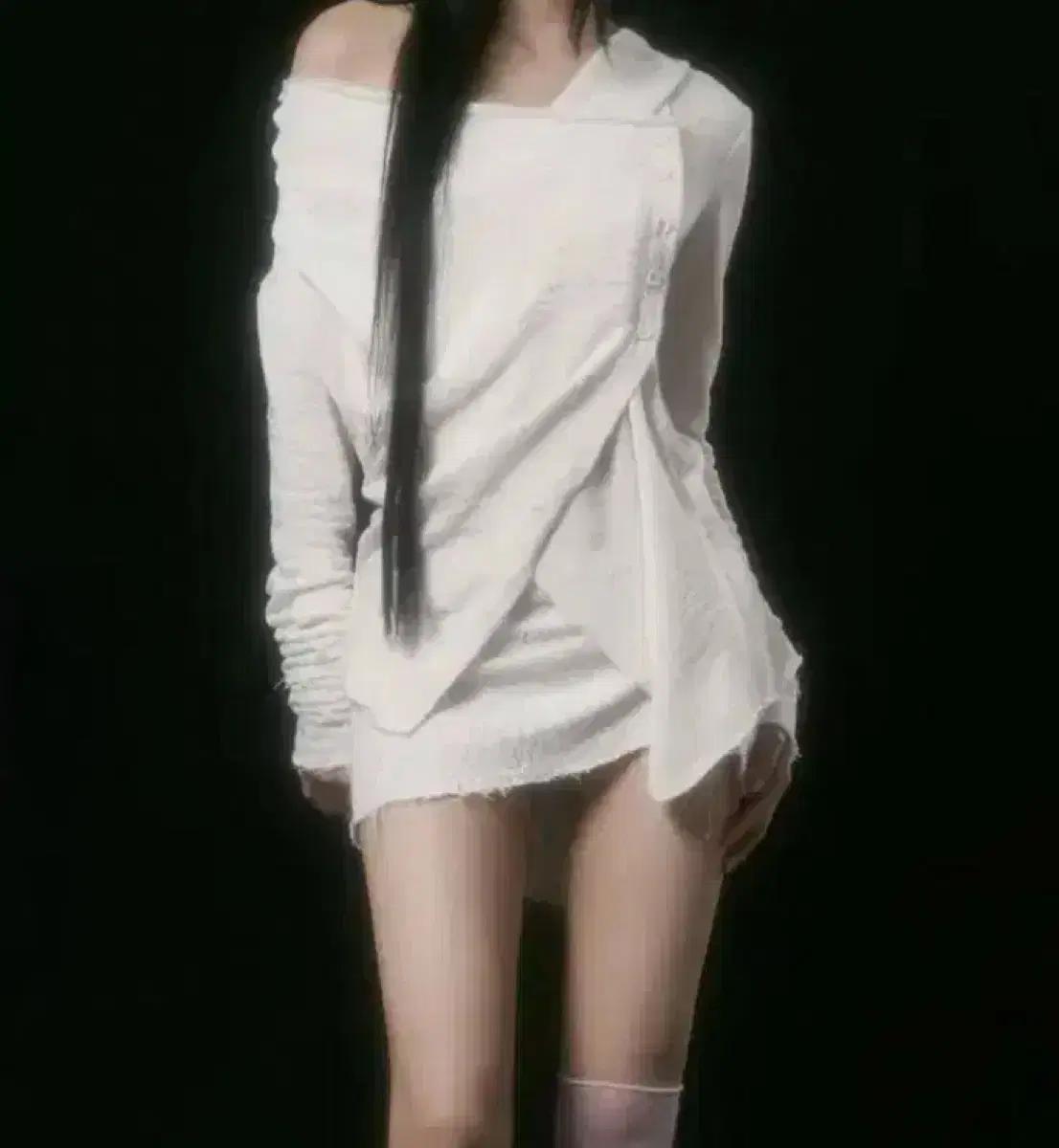 본네 bonnae draped cardigan ivory