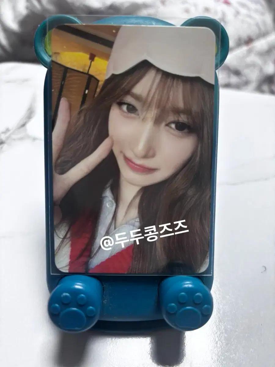 아이브 이서 팬콘 포카