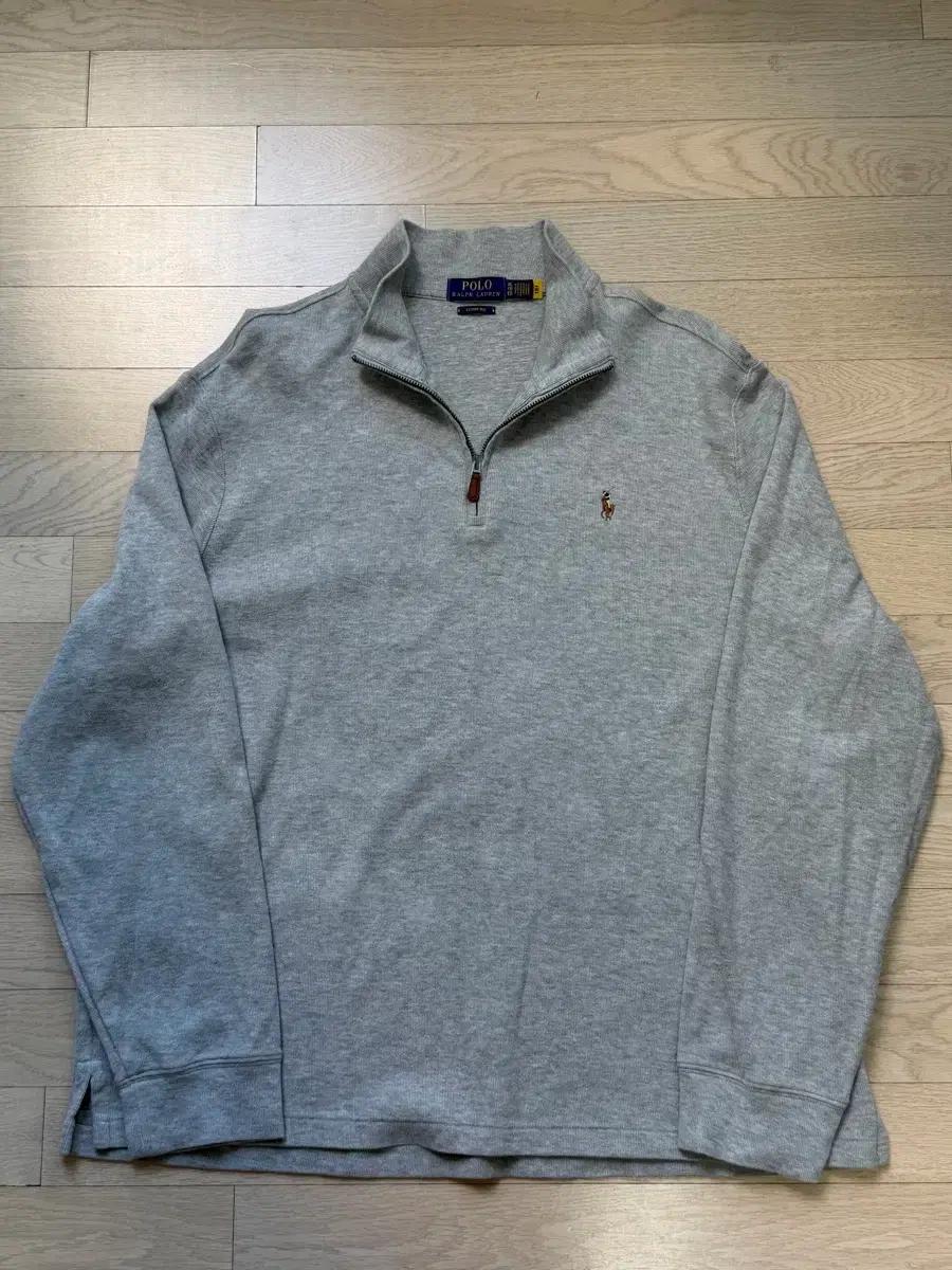 폴로 랄프로렌 하프집업 맨투맨 그레이 XL