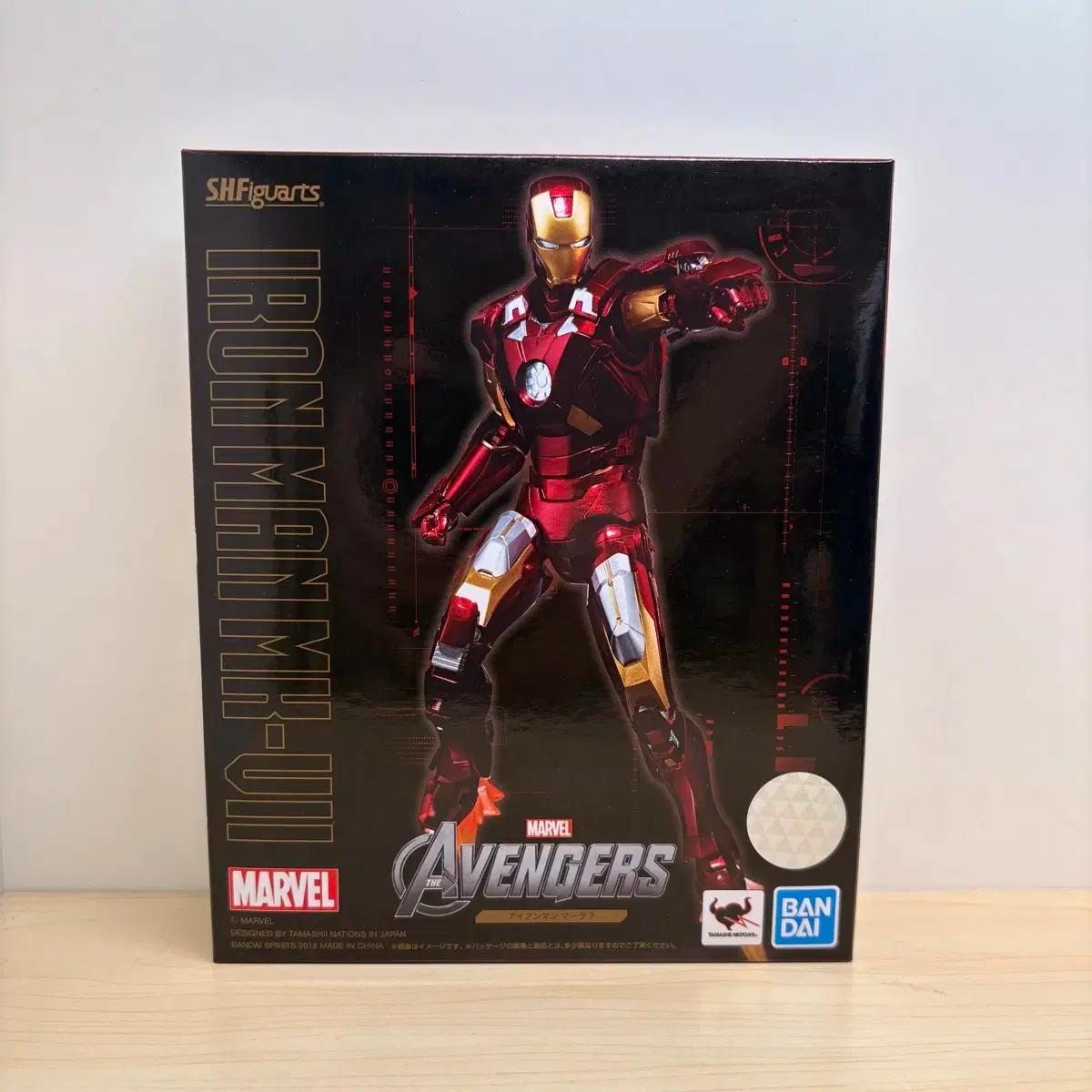 반다이 S.H.Figuarts 아이언맨 마크7 피규어