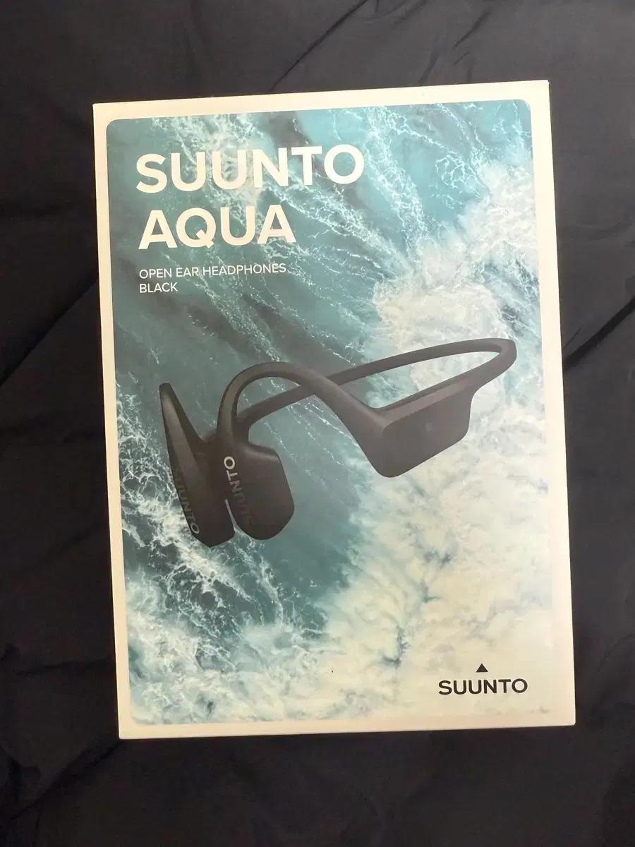 순토 아쿠아 골전도 이어폰 블랙